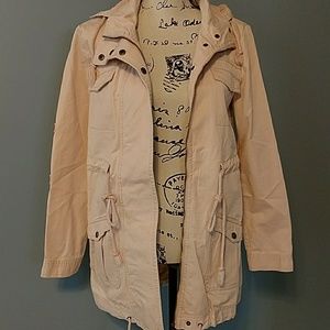 Somedays Lovin Lace Up Back Twill Jacket